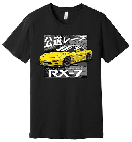 MAZDA RX7 UNISEX car t-shirt