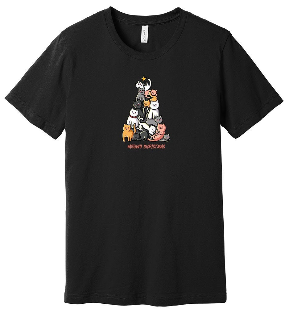Catistmas Tree I Meowy Christmas I Christmas Graphic Tee I