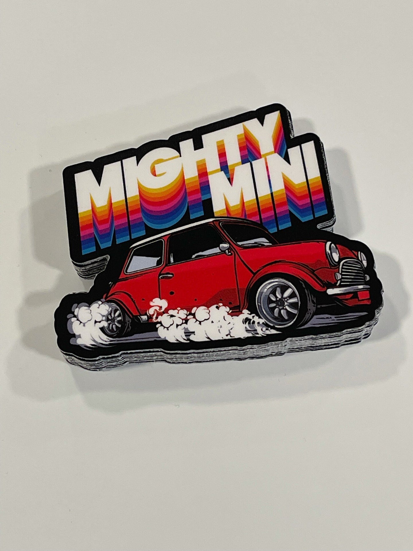 Mighty Mini Cooper sticker