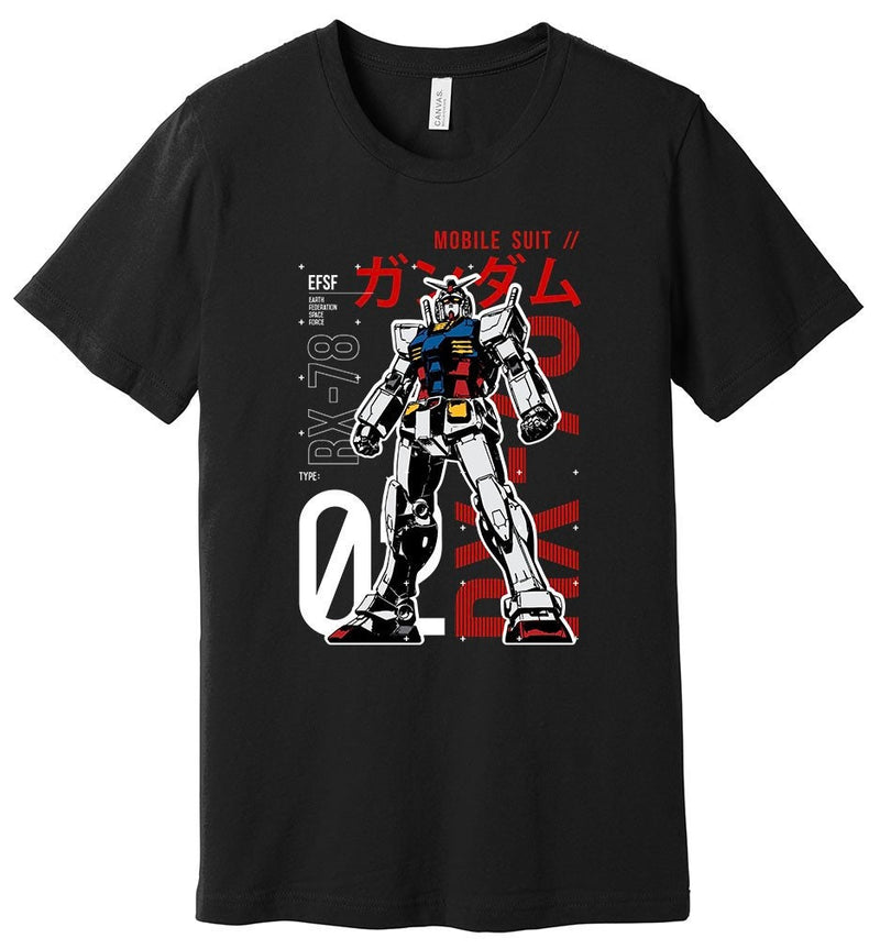 Gundam I RX-78-2 full color I Anime I Unisex T-Shirt I – Aimlessgoods