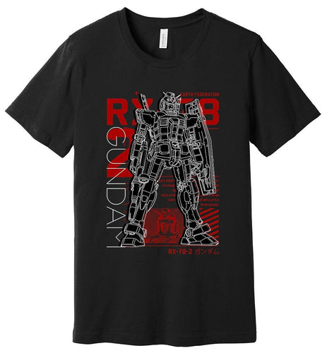 Gundam I RX-78-2 wire frame I Anime I Unisex T-Shirt I